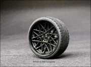 1:18 MB BBS II Blackline Felgensatz
